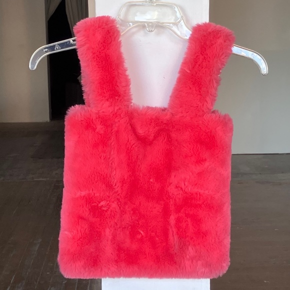 L.O.F Handbags - Pink faux fur